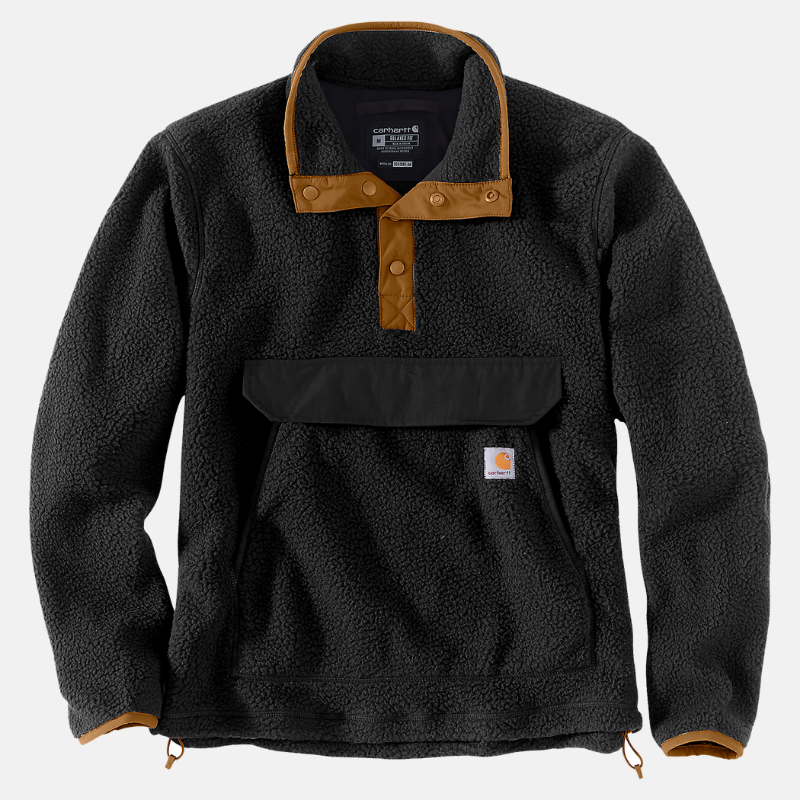 Picture of CARHARTT Relaxed Fit Fleece Pullover 104991 Ανδρική Μπλούζα - Μπουφάν BLK - Black