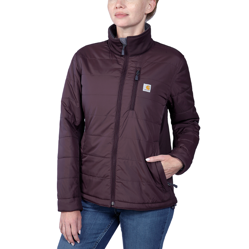 Picture of CARHARTT Rain Defender Relaxed Fit Lightweight Insulated Jacket 105912 Γυναικείο Μπουφάν V26 - Blackberry