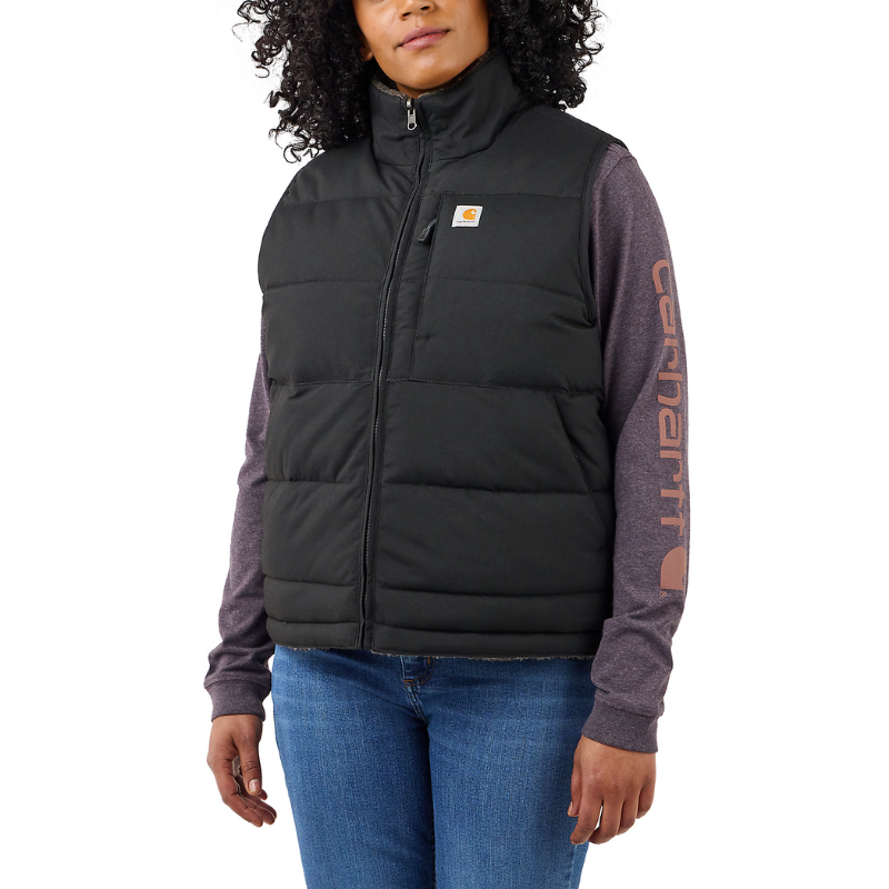 Picture of CARHARTT Montana Relaxed Fit Insulated Vest 105607 Γυναικείο Γιλεκο N04 - Black