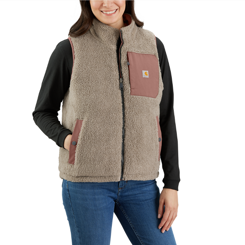 Picture of CARHARTT Montana Relaxed Fit Insulated Vest 105607 Γυναικείο Γιλεκο B25 - Nutmeg