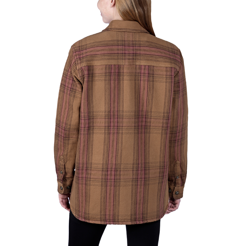 Picture of CARHARTT Loose Fit Heavyweight Twill Jac 105991 Γυναικείο Πουκάμισο BRN - Carhartt Brown