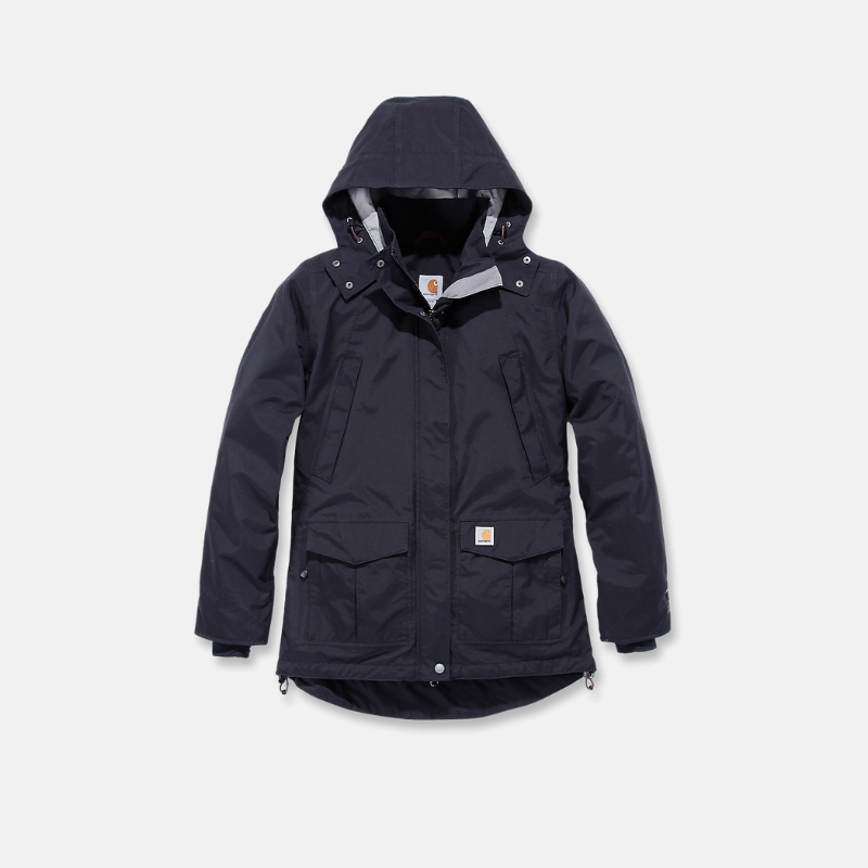 Picture of CARHARTT Storm Defender Relaxed Fit Heavyweight Jacket 102382 Γυναικείο Μπουφάν 001 - Black