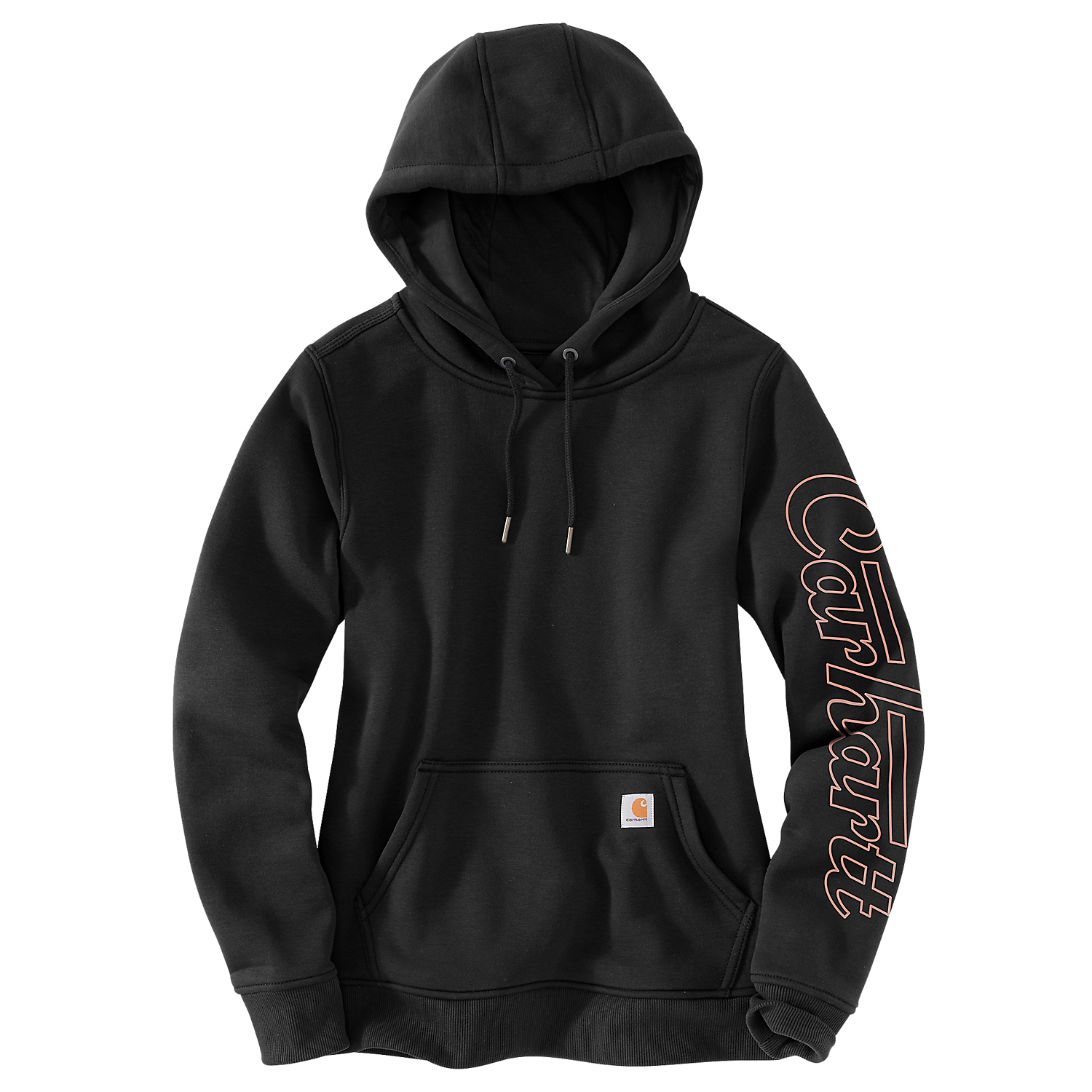 Picture of CARHARTT Rain Defender Hooded Sweatshirt 105996 Γυναικείο Φούτερ με κουκούλα 001 - Black