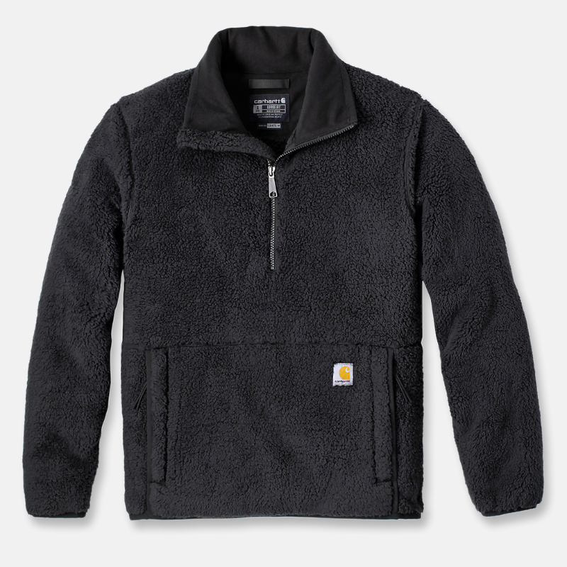 Picture of CARHARTT Loose Fit Fleece Pullover 106470 Γυναικεία Μπλούζα Μπουφάν N04 - Black