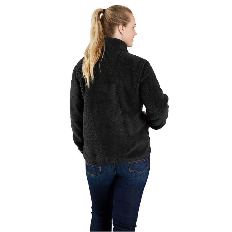 Picture of CARHARTT Loose Fit Fleece Pullover 106470 Γυναικεία Μπλούζα Μπουφάν N04 - Black