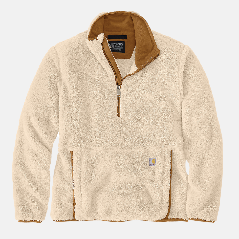 Picture of CARHARTT Loose Fit Fleece Pullover 106470 Γυναικεία Μπλούζα Μπουφάν A16 - Oat Milk