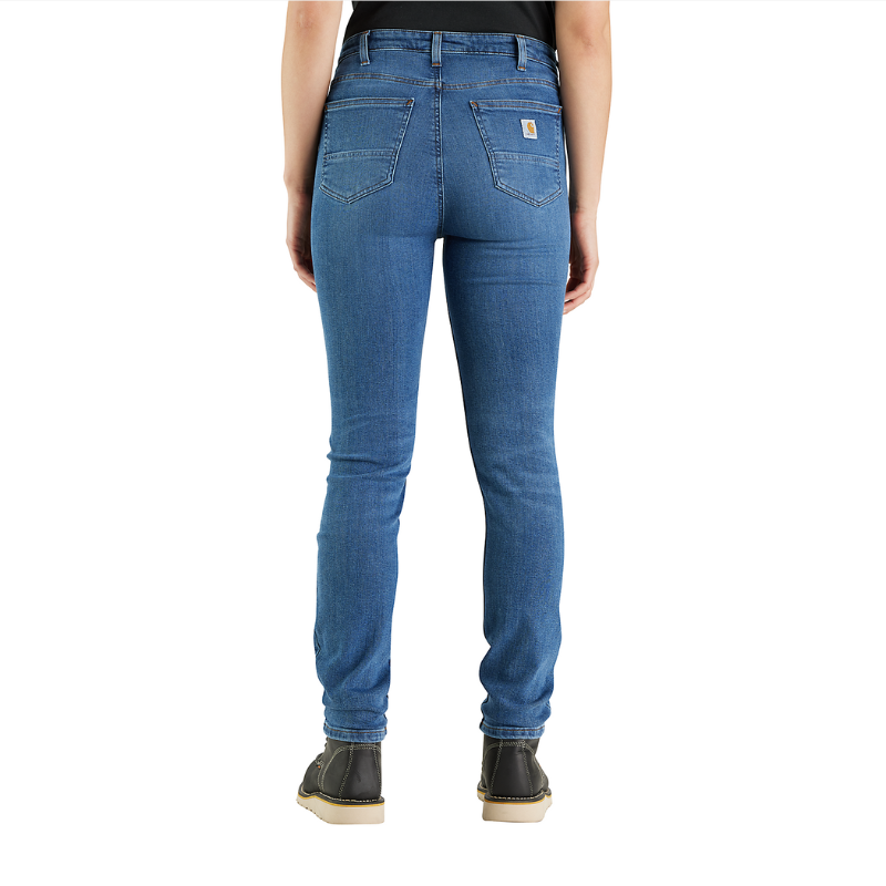 Picture of CARHARTT Rugged Flex ™ Slim Fit Tapered Jean 104976 Γυναικείο Παντελόνι Τζιν H62 - Laurel