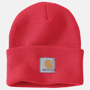 Εικόνα της CARHARTT A18 Knit Cuffed Beanie Unisex Σκούφος R85 - Bittersweet