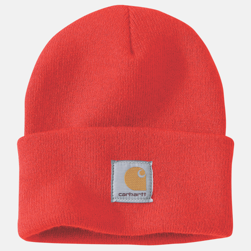 Picture of CARHARTT A18 Knit Cuffed Beanie Unisex Σκούφος R50 - Currant