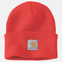 Εικόνα της CARHARTT A18 Knit Cuffed Beanie Unisex Σκούφος R50 - Currant