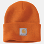 Εικόνα της CARHARTT A18 Knit Cuffed Beanie Unisex Σκούφος Q65 - Marmalade