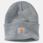 Εικόνα της CARHARTT A18 Knit Cuffed Beanie Unisex Σκούφος HGY - Heather Grey