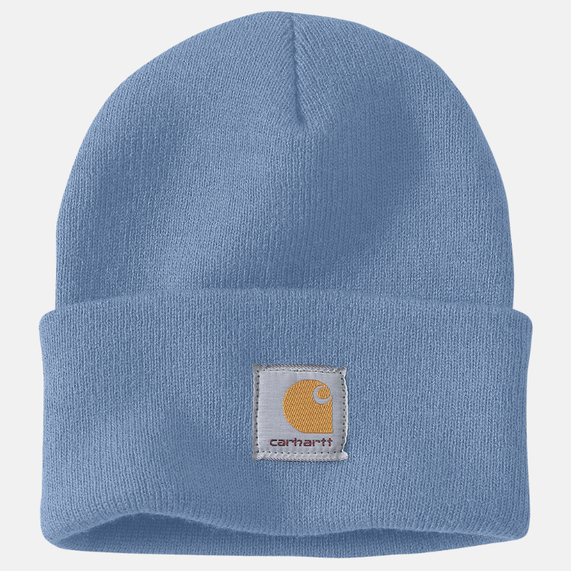 Picture of CARHARTT A18 Knit Cuffed Beanie Unisex Σκούφος HD0 - Skystone