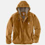 Εικόνα της CARHARTT Bartlett Relaxed Fit Washed Duck Sherpa Lined Utility Jacket 103826 Ανδρικό Μπουφάν BRN - Carhartt Brown