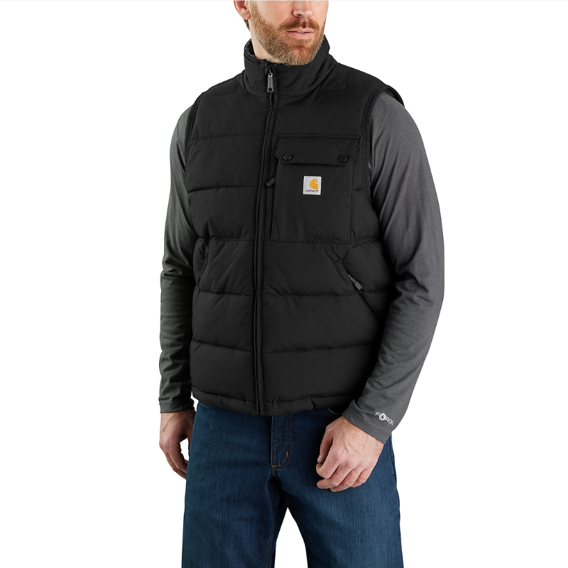 Picture of CARHARTT Montana Loose Fit Insulated Vest 105475 Ανδρικό Γιλέκο N04 - Black