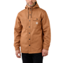 Εικόνα της CARHARTT Rain defender Relaxed Fit Heavyweight Hooded Shirt Jac 105022 Ανδρικό Μπουφάν B00 - Walnut Heather