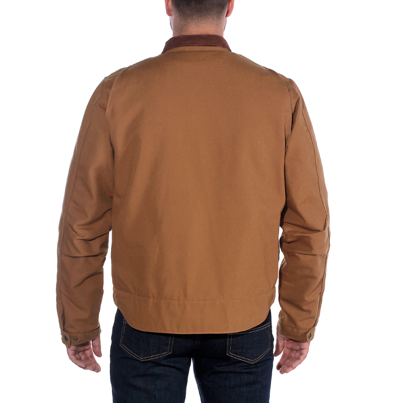 Picture of CARHARTT Relaxed Fit Duck Blanket Lined Detroit Jacket 103828 Ανδρικό Μπουφάν BRN - Carhartt Brown