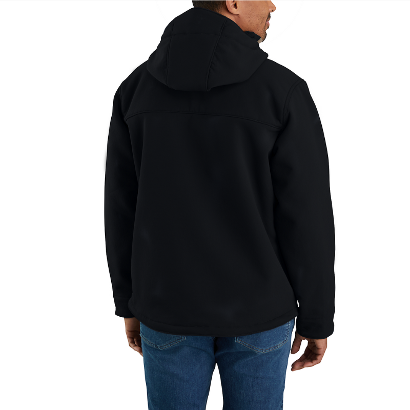 Picture of CARHARTT Super Dux Relaxed Fit Sherpa Lined Active Jac 105001 Ανδρικό Μπουφάν N04 - Black