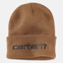 Εικόνα της CARHARTT Knit Insulated Logo Graphic Cuffed Beanie 104068 Unisex Σκούφος 211 - Carhartt Brown