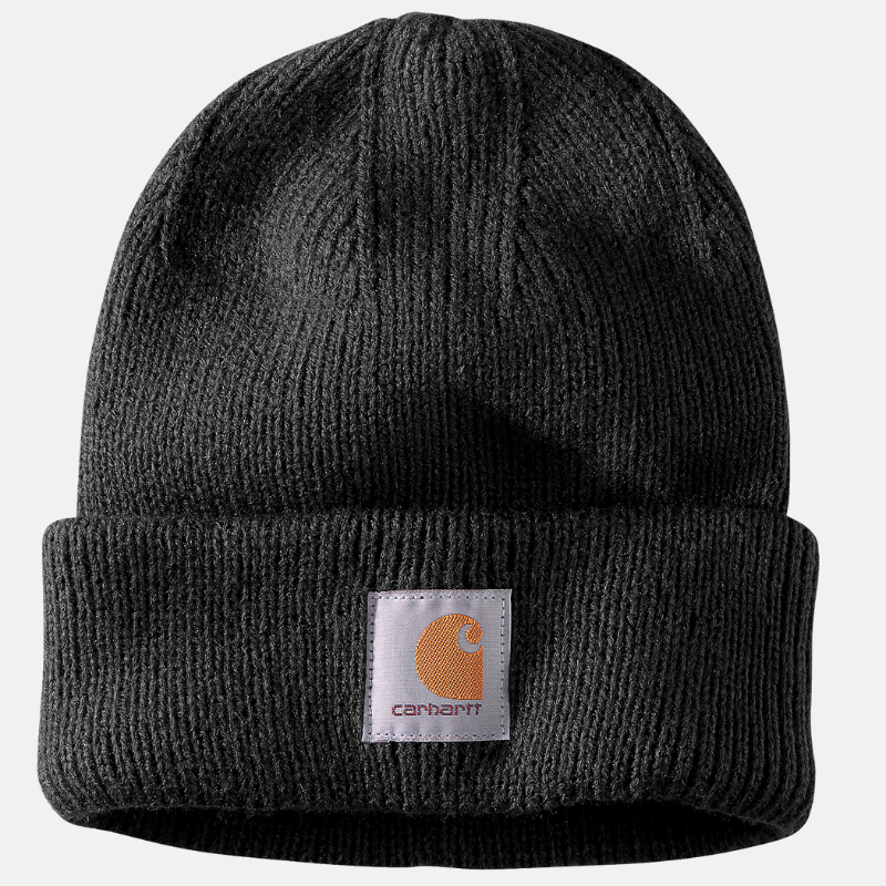 Picture of CARHARTT Rib Knit Acrylic Hat 105560 Γυναικείος Σκούφος N04 - Black