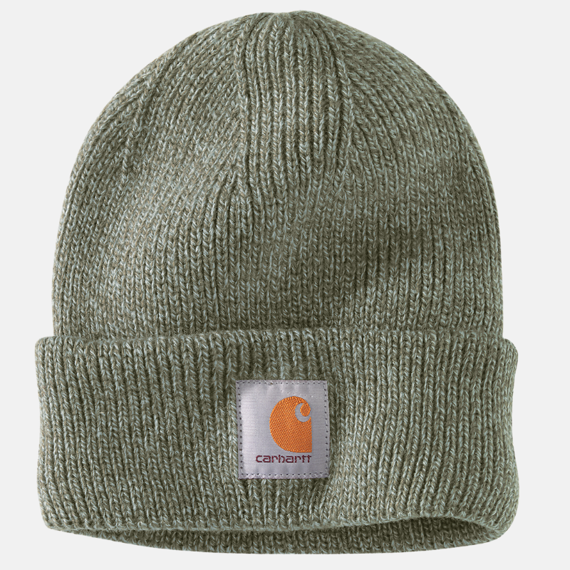 Picture of CARHARTT Rib Knit Acrylic Hat 105560 Γυναικείος Σκούφος GA7 - Basil Jade Marl