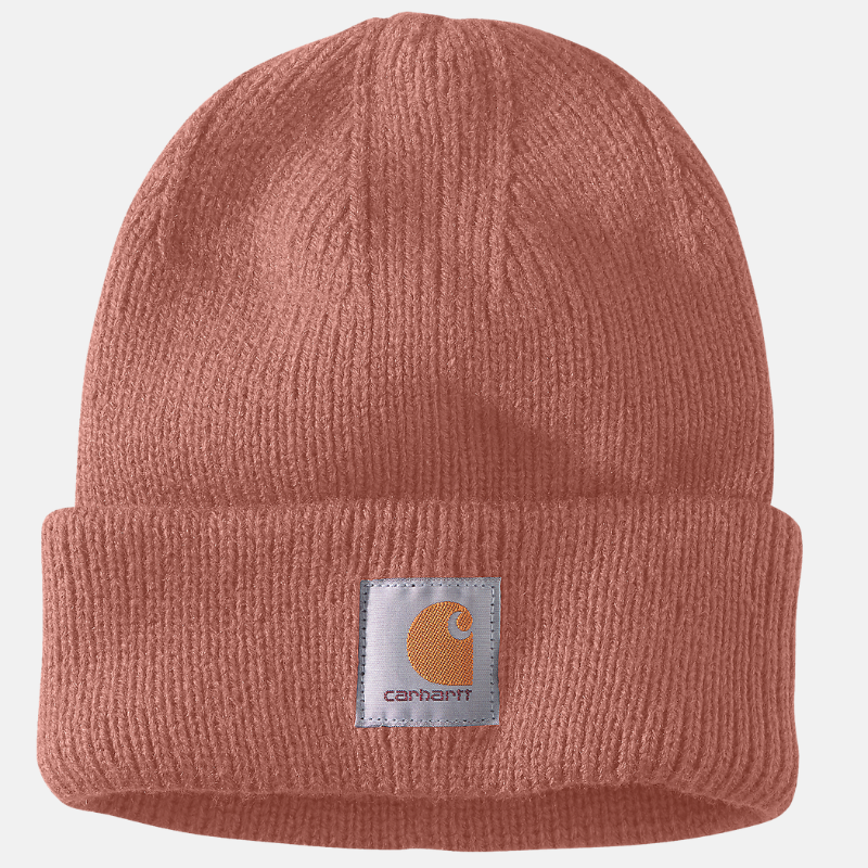 Picture of CARHARTT Rib Knit Acrylic Hat 105560 Γυναικείος Σκούφος B25 - Nutmeg