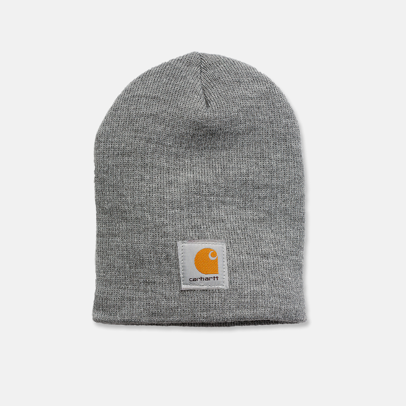 Picture of CARHARTT Knit Beanie A205 Unisex Σκούφος HGY - Heather Grey