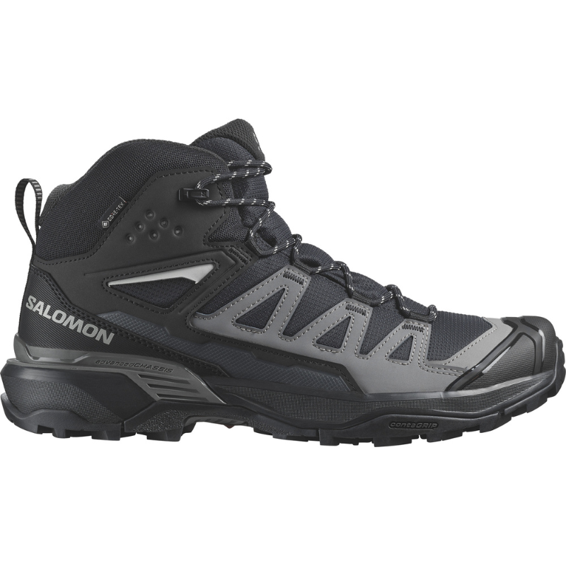 Picture of SALOMON X Ultra 360 Mid Gtx Ανδρικά Παπούτσια Hiking & Outdoor Black / Magnet / Pewter