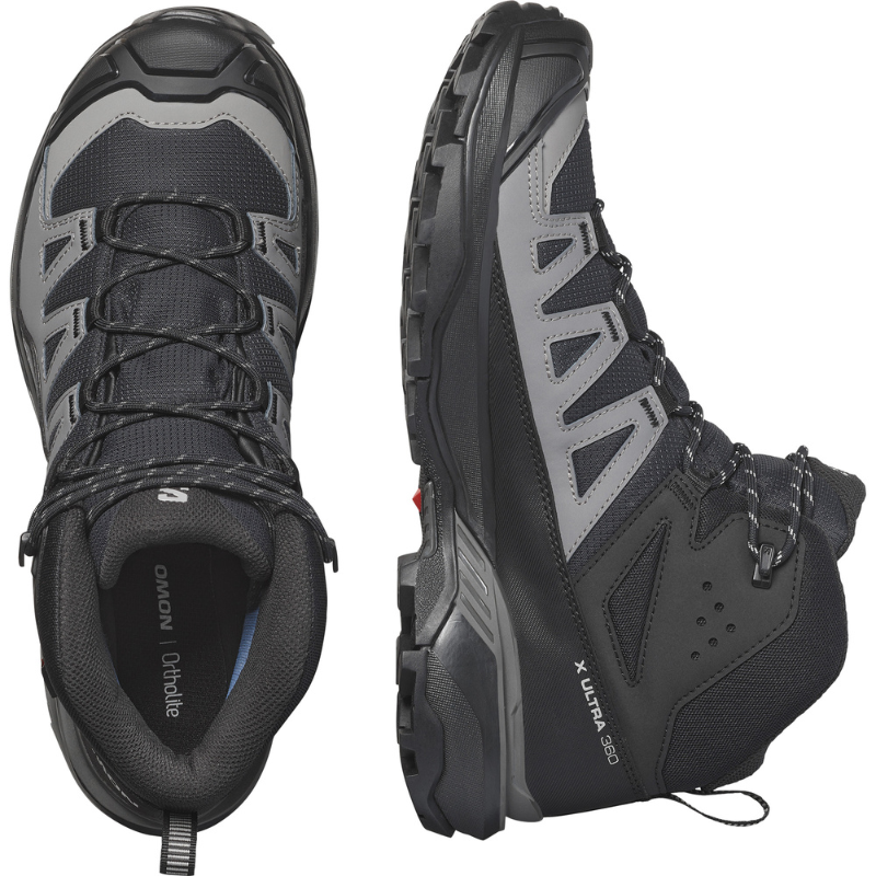 Picture of SALOMON X Ultra 360 Mid Gtx Ανδρικά Παπούτσια Hiking & Outdoor Black / Magnet / Pewter