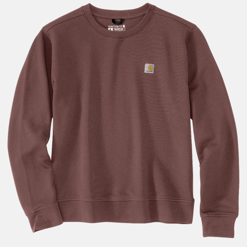 Picture of CARHARTT Relaxed Fit Midweight French Terry Crewneck Sweatshirt 106179 Γυναικεία Μπλούζα R95 - Apple Butter