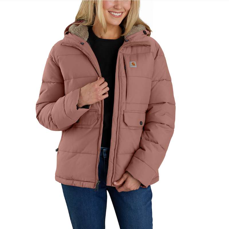 Picture of CARHARTT Montana Relaxed Fit Insulated Jacket 105457 Γυναικείο Μπουφάν B25 - Nutmeg