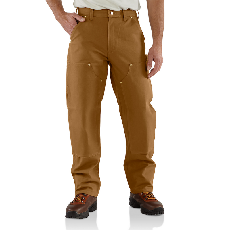 Picture of CARHARTT Loose Fit Firm Duck Double-Front Utility Work Pant 106679 Ανδρικό Παντελόνι BRN - Carhartt Brown