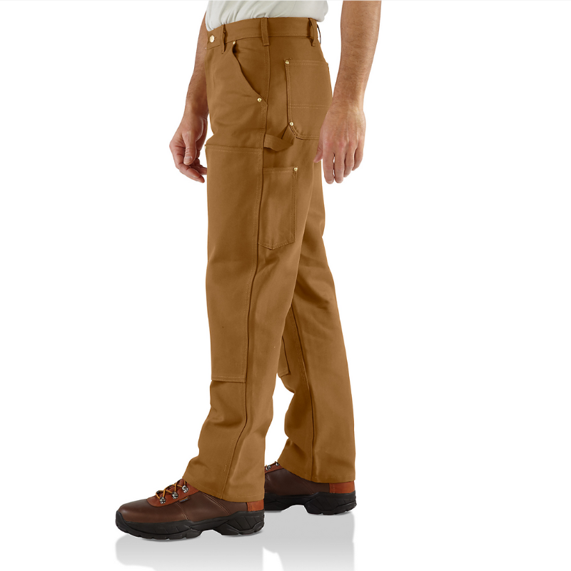 Picture of CARHARTT Loose Fit Firm Duck Double-Front Utility Work Pant 106679 Ανδρικό Παντελόνι BRN - Carhartt Brown