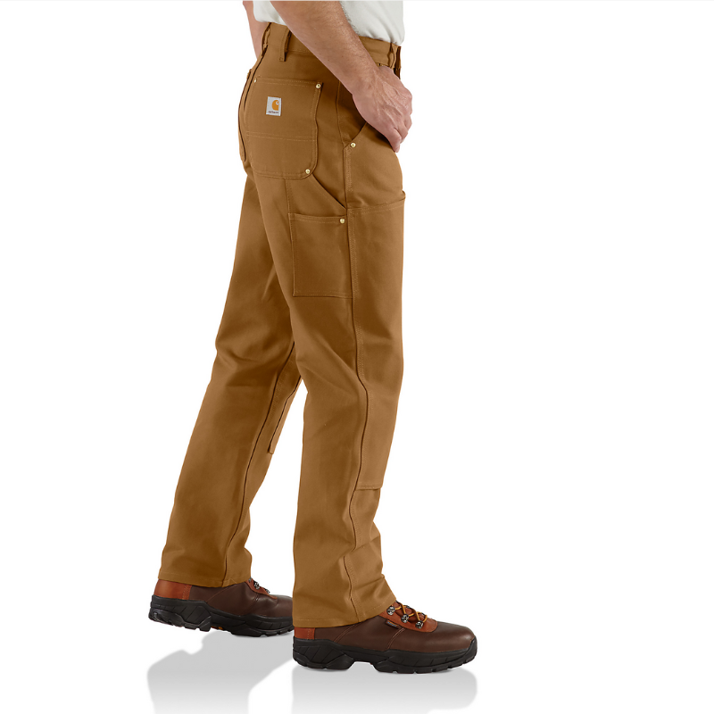 Picture of CARHARTT Loose Fit Firm Duck Double-Front Utility Work Pant 106679 Ανδρικό Παντελόνι BRN - Carhartt Brown