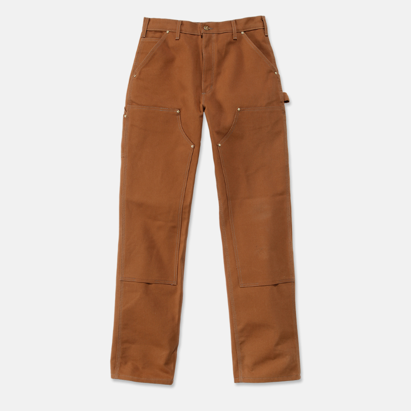 Picture of CARHARTT Loose Fit Firm Duck Double-Front Utility Work Pant 106679 Ανδρικό Παντελόνι BRN - Carhartt Brown