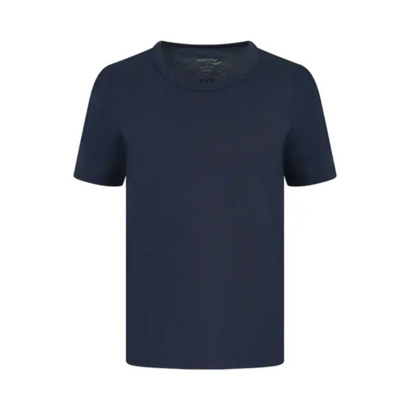 Picture of SAUCONY SAW800475 Triumph SS T-Shirt Γυναικείο Μπλουζάκι Τρεξίματος NV - NAVY